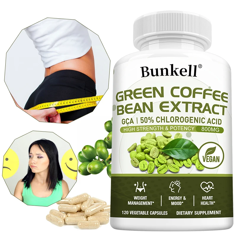 Green Coffee Bean Extract Capsules, Antioxidant, Support Metabolism & Daily Energy, Digestive & Cardiovascular Wellness
Green Coffee Bean Extract Capsules, Antioxidant, Support Metabolism & Daily Energy, Digestive & Cardiovascular Wellness