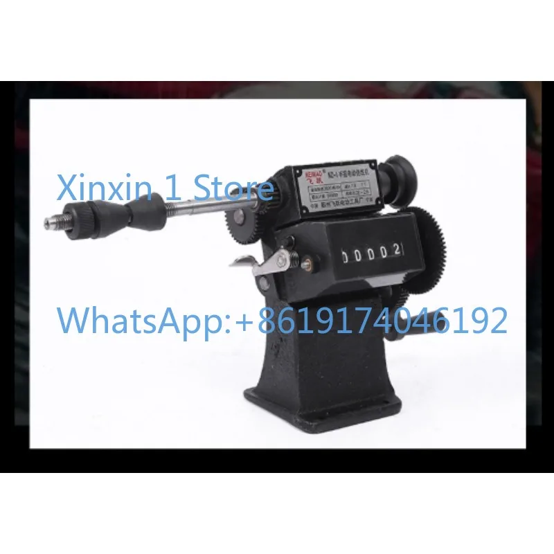 Manual Winding Machine Dual-purpose Hand Coil Counting Winding Machine Winder 0-9999 Count Range Winding Various Small Coils
Manual Winding Machine Dual-purpose Hand Coil Counting Winding Machine Winder 0-9999 Count Range Winding Various Small Coils