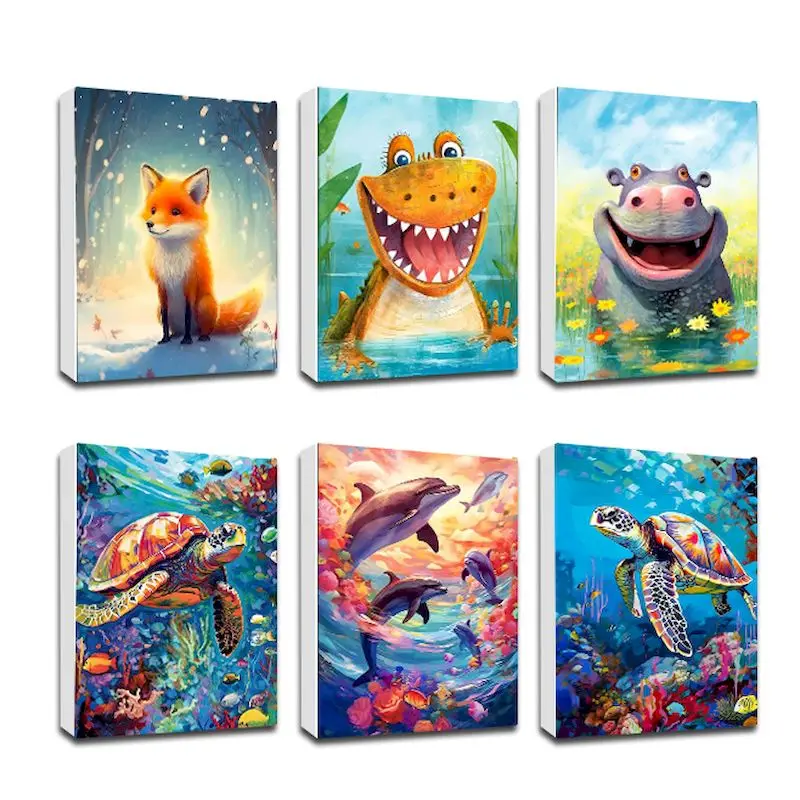 CHENISTORY Coloring By Number Hippo Turtle Animals Kits Painting By Number Modern Drawing On Canvas Handpainted Unique Gift
CHENISTORY Coloring By Number Hippo Turtle Animals Kits Painting By Number Modern Drawing On Canvas Handpainted Unique Gift