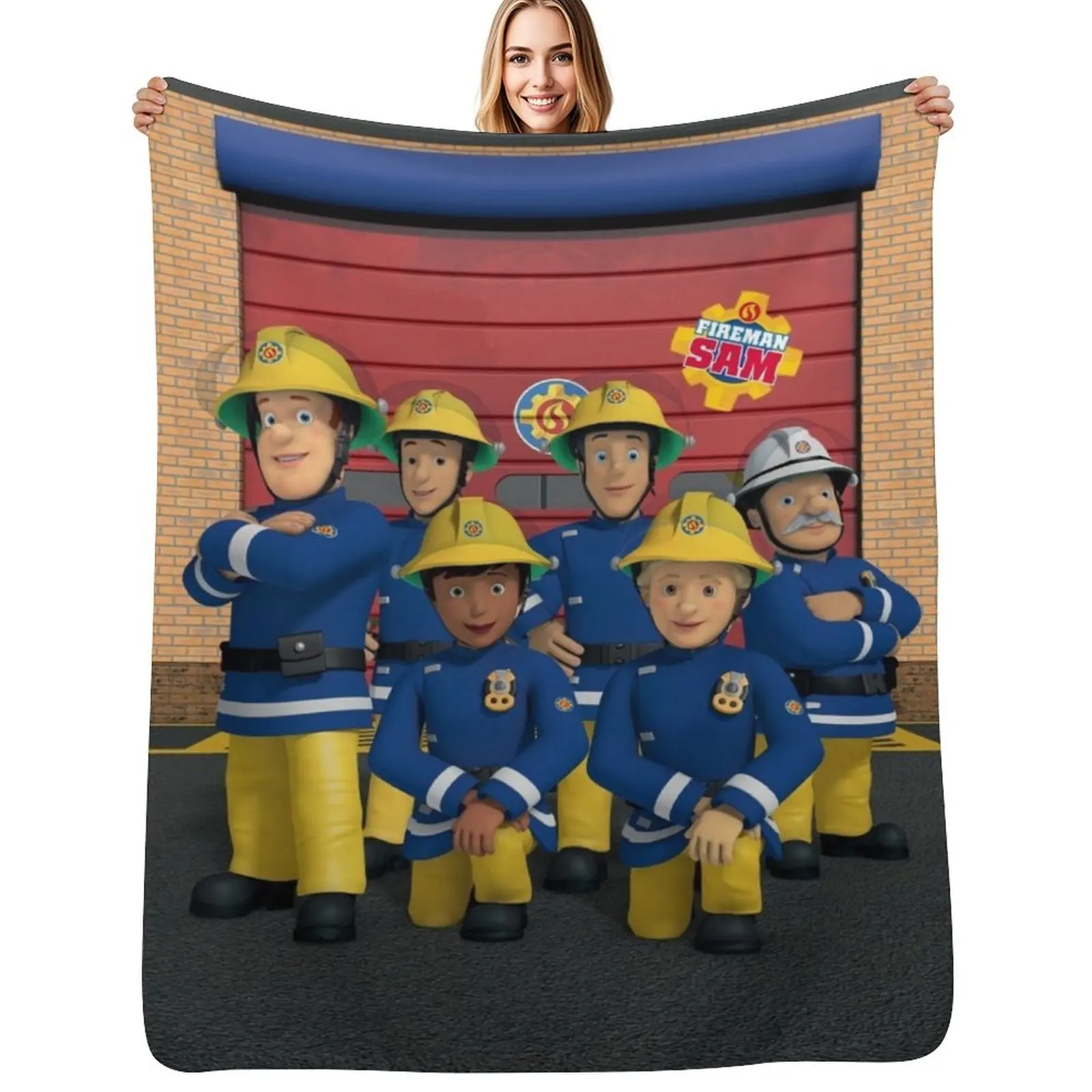 Fireman Sam Company Throw Blanket Extra Large Throw Luxury Throw Cute Luxury Brand Blankets
Fireman Sam Company Throw Blanket Extra Large Throw Luxury Throw Cute Luxury Brand Blankets