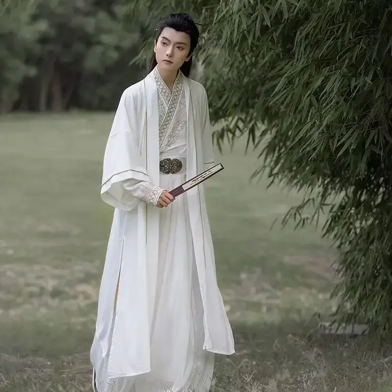 Hanfu Sets Men Chinese Traditional Vintage Printed Hanfu Halloween Cosplay Costume Ancient Black Hanfu Plus Size 2XL
Hanfu Sets Men Chinese Traditional Vintage Printed Hanfu Halloween Cosplay Costume Ancient Black Hanfu Plus Size 2XL