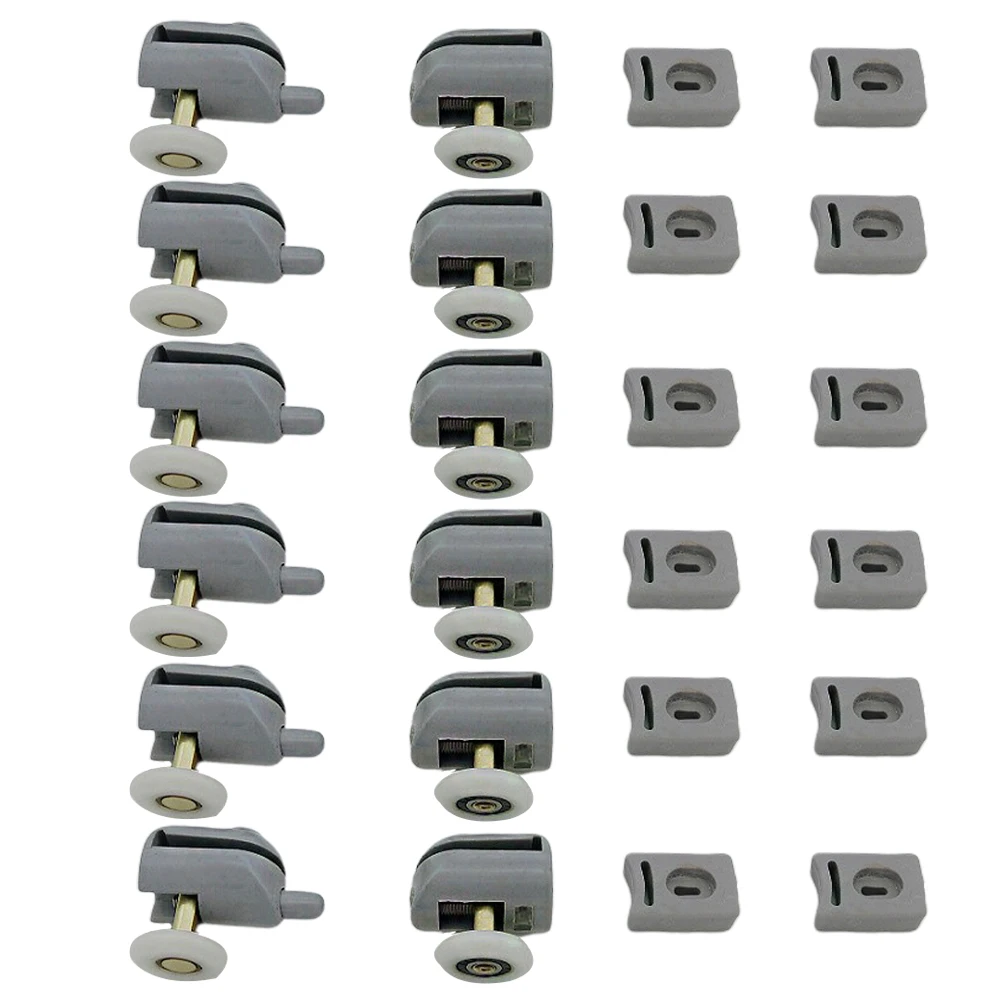 12pcs Shower Door Rollers Bathroom Pulley Curved Runners Wheel Single High Grade Material Strong Load Bearing Capacity Easy Use
12pcs Shower Door Rollers Bathroom Pulley Curved Runners Wheel Single High Grade Material Strong Load Bearing Capacity Easy Use