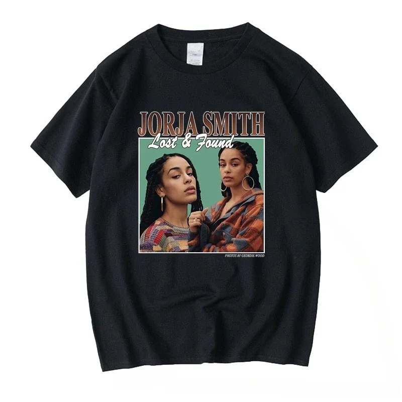 Летняя Тяжелая футболка в стиле Харадзюку на заказ Jorja Smith с мангой, винтажная черная футболка унисекс, мужская повседневная хлопковая Футболка с круглым вырезом и графическим принтом в стиле ретро
Летняя Тяжелая футболка в стиле Харадзюку на заказ Jorja Smith с мангой, винтажная черная футболка унисекс, мужская повседневная хлопковая Футболка с круглым вырезом и графическим принтом в стиле ретро