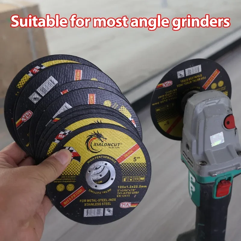 25-30pcs ultra-thin 5-inch 125 type metal stainless steel cutting disc 125x1.2x22 double mesh resin cutting grinding wheel disc
25-30pcs ultra-thin 5-inch 125 type metal stainless steel cutting disc 125x1.2x22 double mesh resin cutting grinding wheel disc