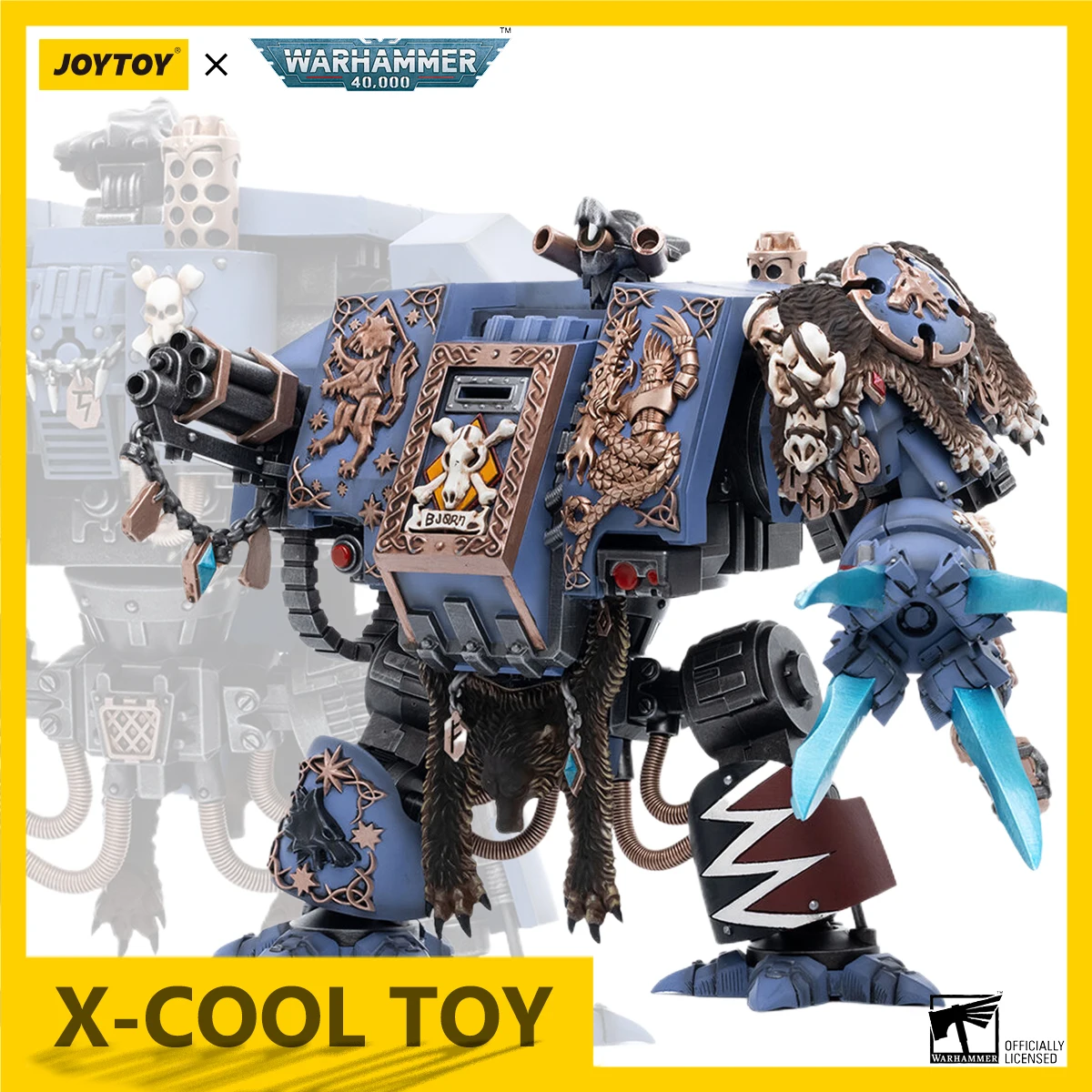 JOYTOY Warhammer 40K Space Wolves Action Figure 1/18 Bjorn The Fell-Handed Joint Movable Figurine Collection Model Statue Toys
JOYTOY Warhammer 40K Space Wolves Action Figure 1/18 Bjorn The Fell-Handed Joint Movable Figurine Collection Model Statue Toys