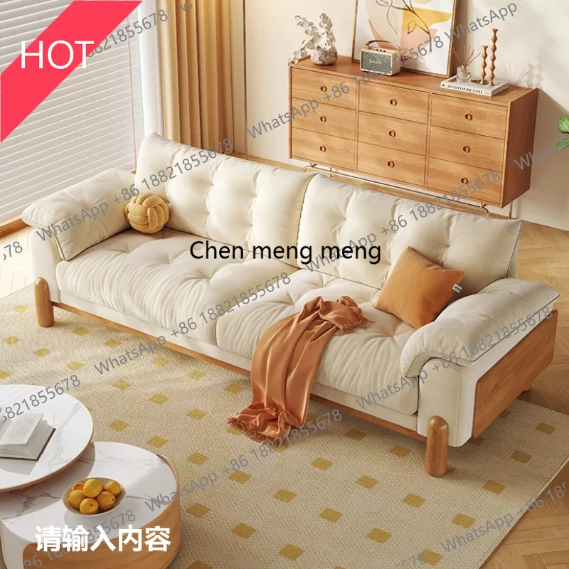 M02 Design High Back Beige Sofas European Wood Armrest Modern Nordic Luxury Sofas Lounges Lazy Recliner Divano 2 Posti
M02 Design High Back Beige Sofas European Wood Armrest Modern Nordic Luxury Sofas Lounges Lazy Recliner Divano 2 Posti