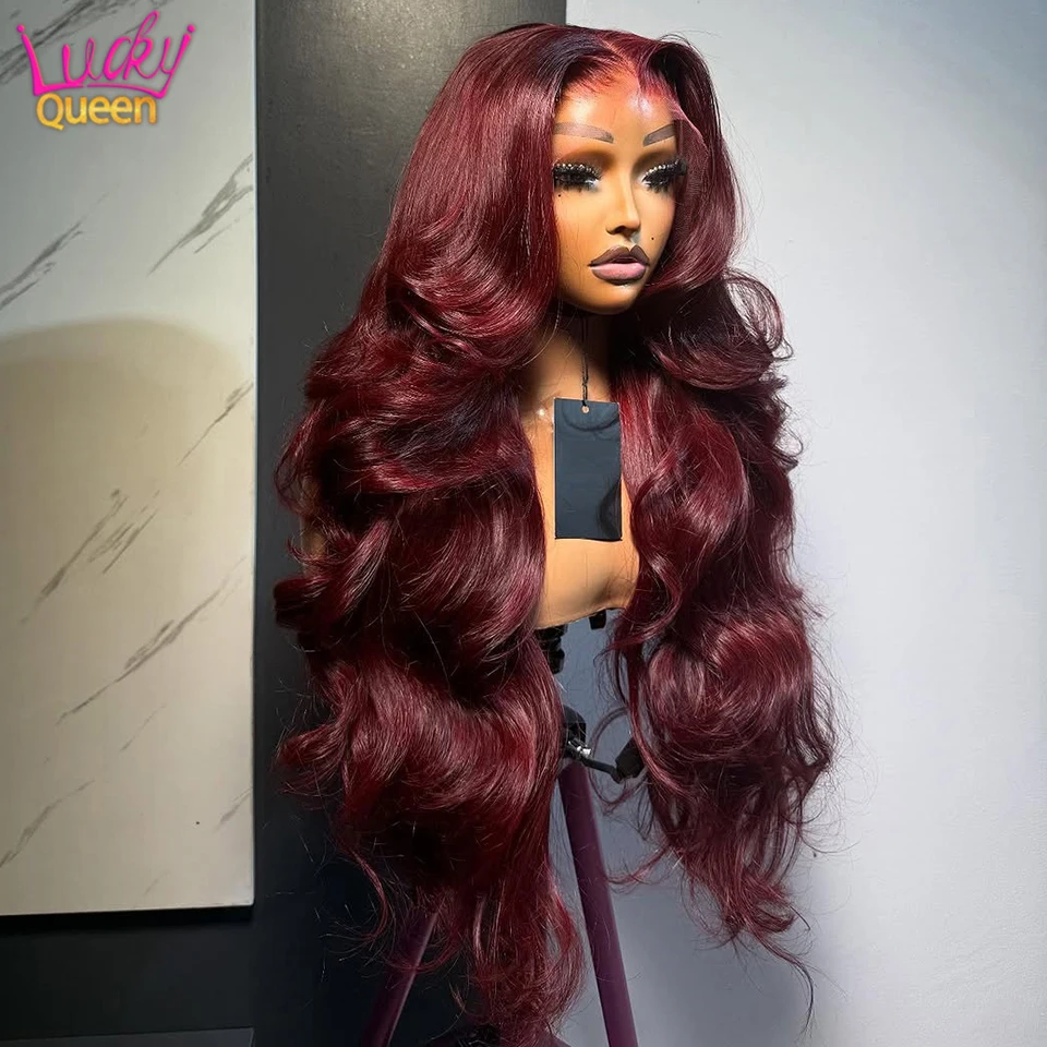 Бордовые парики из 100% натуральных волос 99J Body Wave, 13x4 HD, с прозрачным кружевным фронтом, для женщин, бразильские, предварительно прорезанные, без клея
Бордовые парики из 100% натуральных волос 99J Body Wave, 13x4 HD, с прозрачным кружевным фронтом, для женщин, бразильские, предварительно прорезанные, без клея