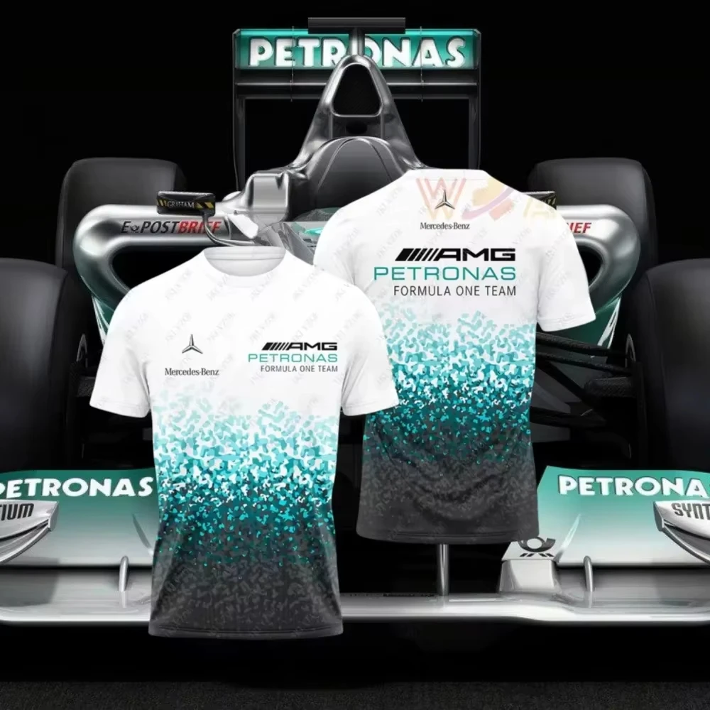 2025 Мужская быстросохнущая футболка F1 Racing Mercedes Benz с принтом мотоцикла, удобная повседневная дышащая футболка с короткими рукавами
2025 Мужская быстросохнущая футболка F1 Racing Mercedes Benz с принтом мотоцикла, удобная повседневная дышащая футболка с короткими рукавами