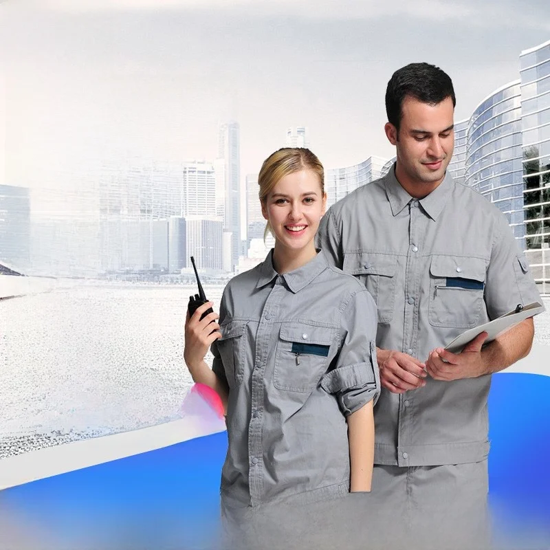 Lightweight Breathable ort Sve Work orm Set Car Repair Maintenance Labor Protection Clothing Embroidered Printed Logo
Lightweight Breathable ort Sve Work orm Set Car Repair Maintenance Labor Protection Clothing Embroidered Printed Logo