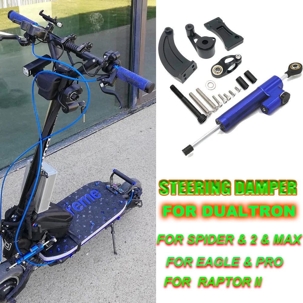 Electric Scooter For Dualtron Spider 2 Max Eagle Pro Raptor II Mounting Bracket Adjustable Directional Steering Damper kit
Electric Scooter For Dualtron Spider 2 Max Eagle Pro Raptor II Mounting Bracket Adjustable Directional Steering Damper kit