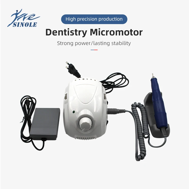 65W Dental Micromotor 45000rpm Nail Drills Manicure Machine Pedicure Electric Polishing Machine Polisher Grinder Lab Equipment
65W Dental Micromotor 45000rpm Nail Drills Manicure Machine Pedicure Electric Polishing Machine Polisher Grinder Lab Equipment