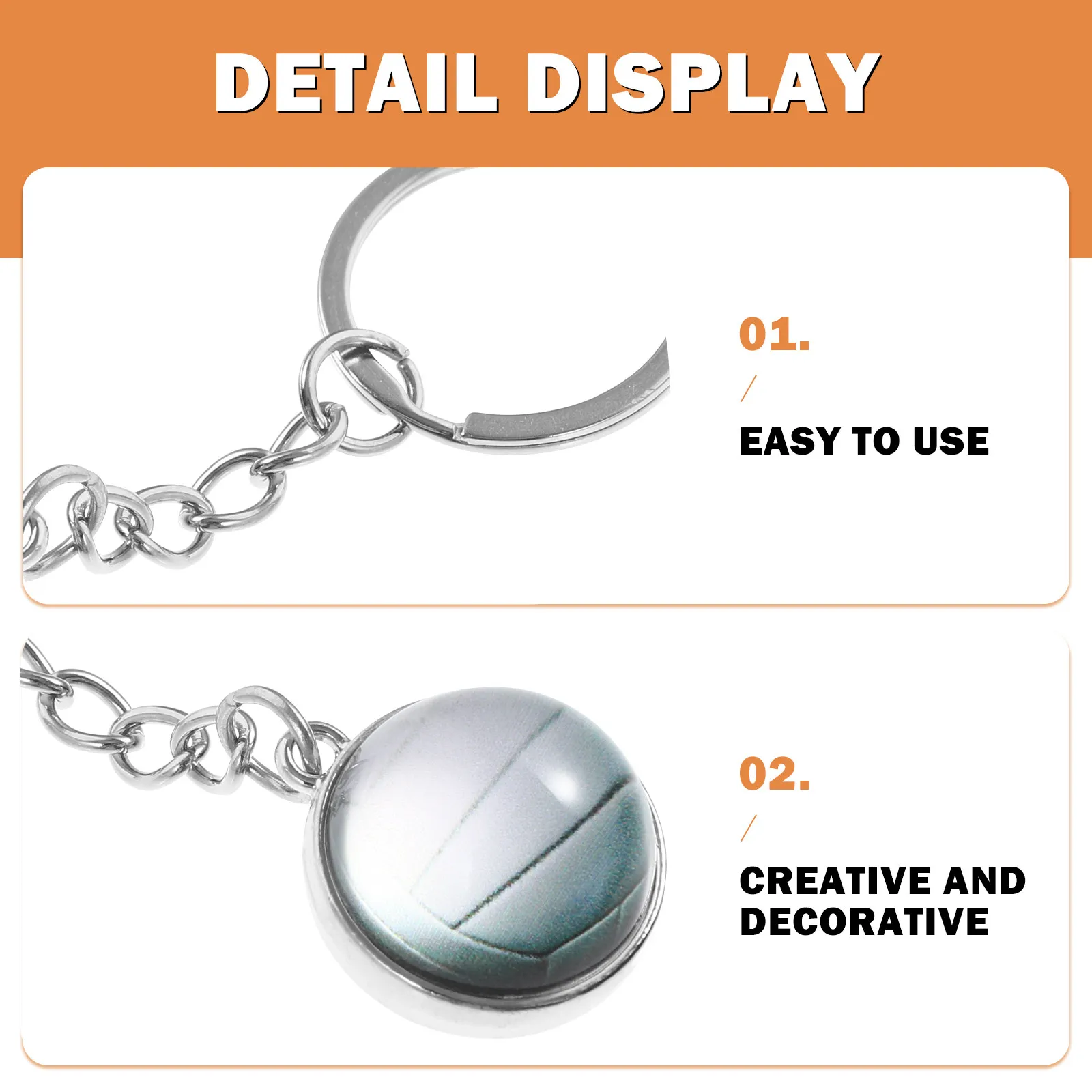Sport Ball Keychain Pendant Delicate Craftsmanship Multi-Function Bag Pendant Exquisite Keychain Decor Sports Keyring Gift
Sport Ball Keychain Pendant Delicate Craftsmanship Multi-Function Bag Pendant Exquisite Keychain Decor Sports Keyring Gift
