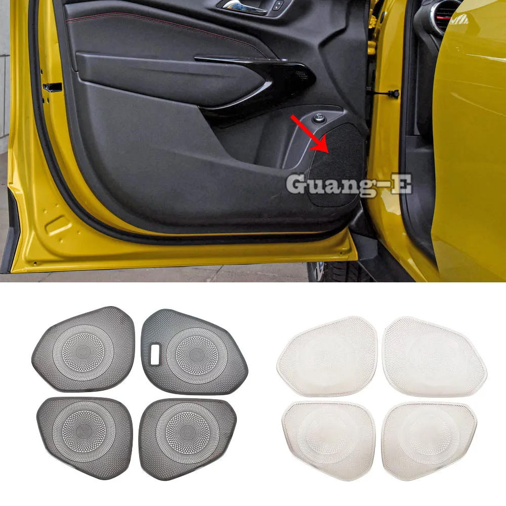 For Chevrolet Trax Seeker 2022 2023 2024+ Car Door Audio Speaker Ring Cover Frame Trim Stainless Steel Interior Accessories
For Chevrolet Trax Seeker 2022 2023 2024+ Car Door Audio Speaker Ring Cover Frame Trim Stainless Steel Interior Accessories