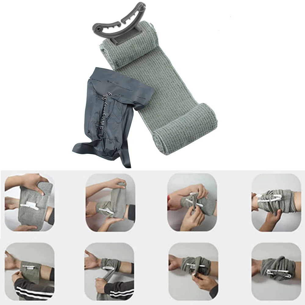 5/10pcs 4/6inch Israel Bandage Outdoor First Aid Traumatic Hemostatic Bandage Tactical Emergency Training Swathe Camping Hiking
5/10pcs 4/6inch Israel Bandage Outdoor First Aid Traumatic Hemostatic Bandage Tactical Emergency Training Swathe Camping Hiking