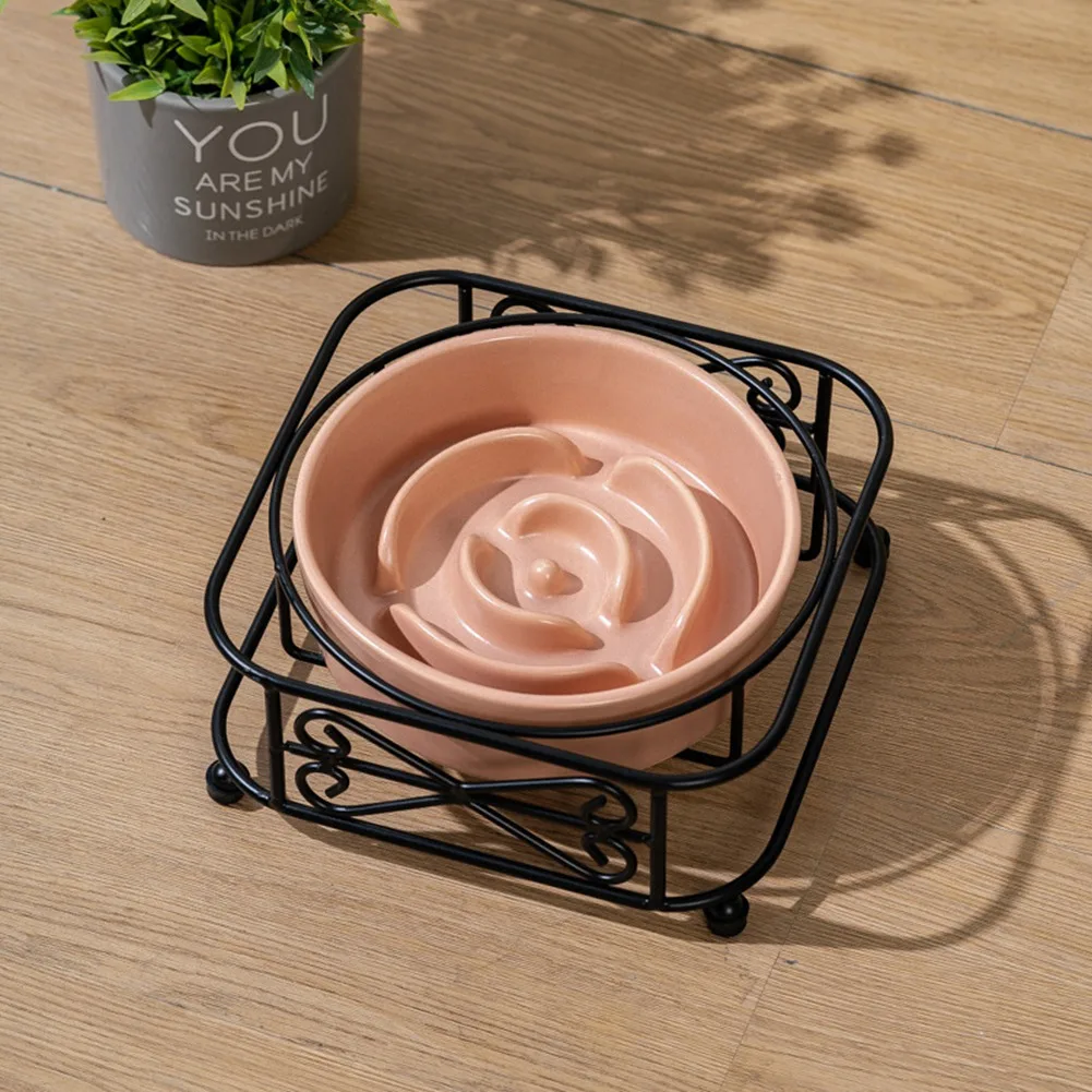 ABKP-For Wet And Dry Food Compatible Slow Feeder Cat Bowl- Raised Design With Stand Plate
ABKP-For Wet And Dry Food Compatible Slow Feeder Cat Bowl- Raised Design With Stand Plate