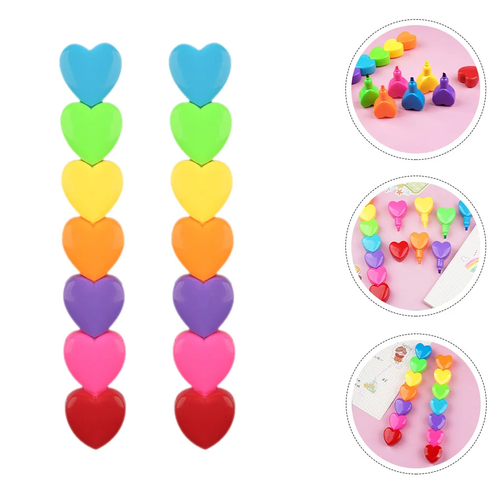 2 Pcs Cartoon Highlighter Pen Account Information Marker Highlighters Markers Plastic Assorted Pens Cute
2 Pcs Cartoon Highlighter Pen Account Information Marker Highlighters Markers Plastic Assorted Pens Cute