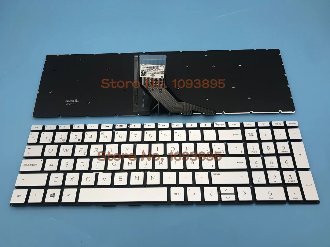 Клавиатура с испанской раскладкой для ноутбука HP home 15-da0145ns 15-da0150ns 15-da0151ns, серебристая
Клавиатура с испанской раскладкой для ноутбука HP home 15-da0145ns 15-da0150ns 15-da0151ns, серебристая