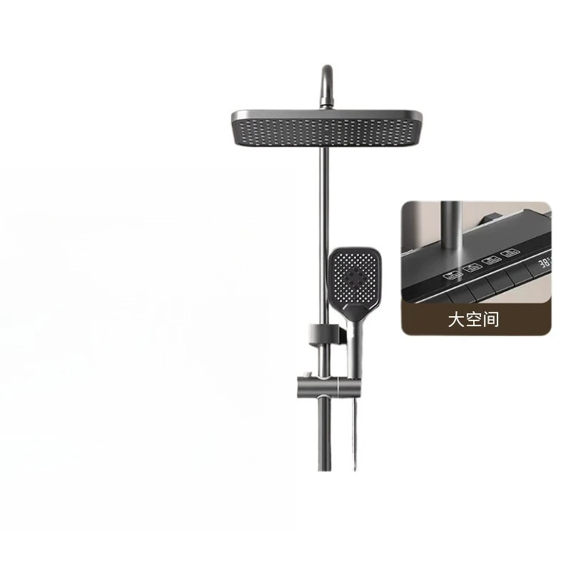 Thermostatic shower shower set home bathroom toilet shower all-copper air pressurized bath head
Thermostatic shower shower set home bathroom toilet shower all-copper air pressurized bath head