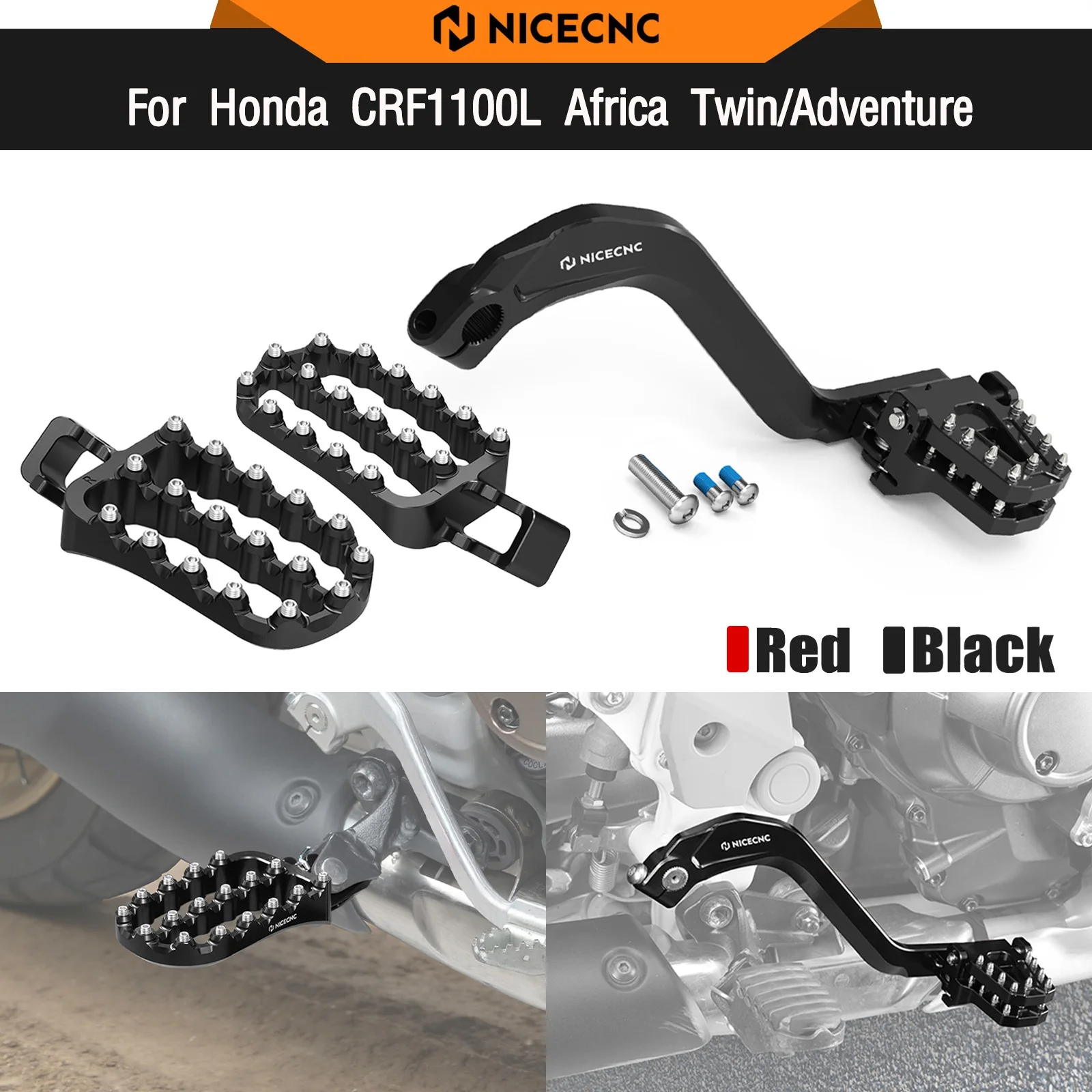 For Honda 2020-2026 CRF1100L Africa Twin CRF1100L Adventure Sports Adjustable Rear Brake Pedal Lever Footpegs Footrests CRF 1100
For Honda 2020-2026 CRF1100L Africa Twin CRF1100L Adventure Sports Adjustable Rear Brake Pedal Lever Footpegs Footrests CRF 1100