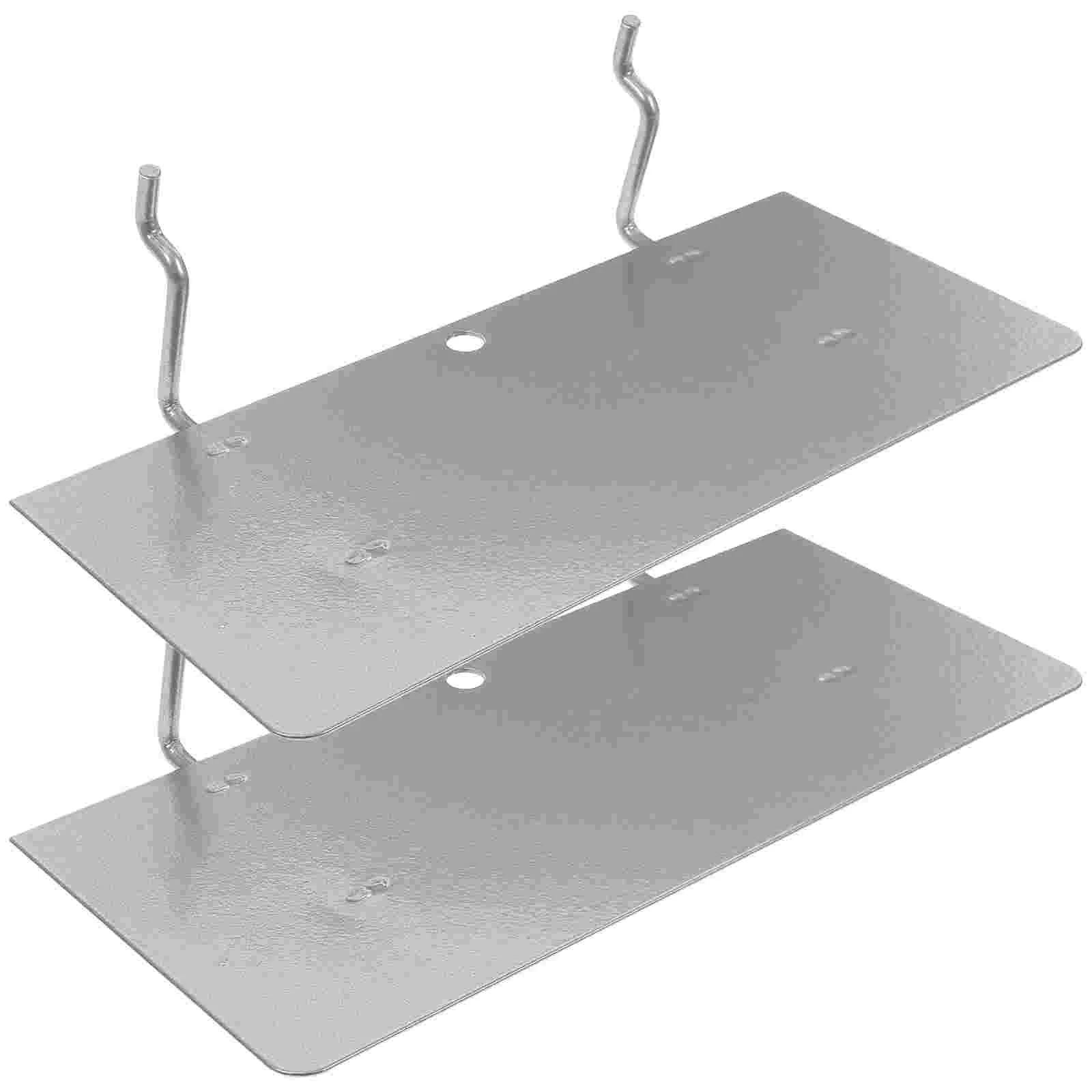 2 Pcs Metal Nail Board Shelf Heavy Duty Hooks Pegboards Iron Racks Shelves for Garage
2 Pcs Metal Nail Board Shelf Heavy Duty Hooks Pegboards Iron Racks Shelves for Garage