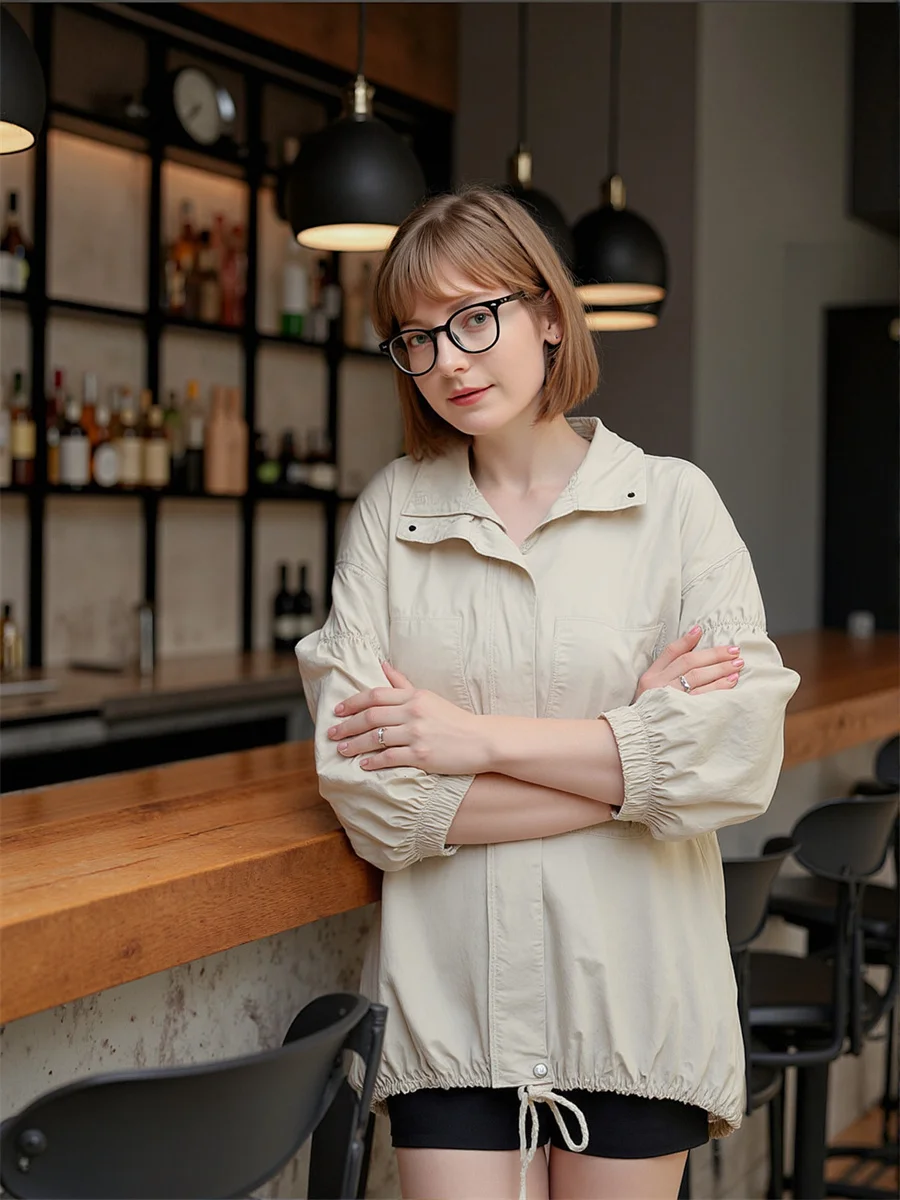 Куртки с отложным воротником и базовым воротником, двусторонний топ, женские зимние узкие куртки для поездок на работу, на молнии в богемном стиле, великолепный байкерский хип-хоп OL
Куртки с отложным воротником и базовым воротником, двусторонний топ, женские зимние узкие куртки для поездок на работу, на молнии в богемном стиле, великолепный байкерский хип-хоп OL