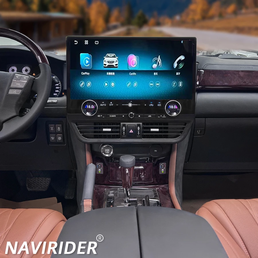 19.8inch Android 2K HD Multimedia Player For Lexus LX570 2007-2015 GPS Navigation 4G WiFi CarPlay Car Radio Head Unit Autoradio
19.8inch Android 2K HD Multimedia Player For Lexus LX570 2007-2015 GPS Navigation 4G WiFi CarPlay Car Radio Head Unit Autoradio
