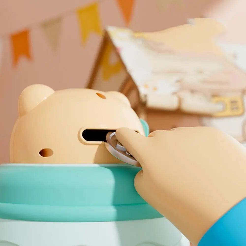 Копилка в виде медведя, имитирующая водонаполняемую емкость, с мультяшным дизайном, большой емкости, органайзер для денег
Копилка в виде медведя, имитирующая водонаполняемую емкость, с мультяшным дизайном, большой емкости, органайзер для денег