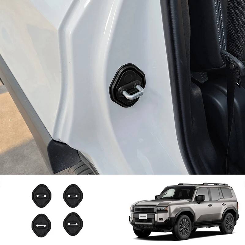 Car Door Lock Silicone Pad Door Lock Protect Cover For Toyota Prado LC250 2023 Car Accessories
Car Door Lock Silicone Pad Door Lock Protect Cover For Toyota Prado LC250 2023 Car Accessories
