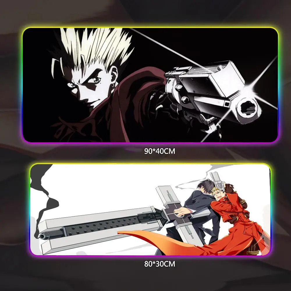 TRIGUN STAMPEDE Mouse Pad Gamer Luminescence Led Mouse Pad Gaming Table Rgb Deskmat Keyboard Pc Mousepad
TRIGUN STAMPEDE Mouse Pad Gamer Luminescence Led Mouse Pad Gaming Table Rgb Deskmat Keyboard Pc Mousepad