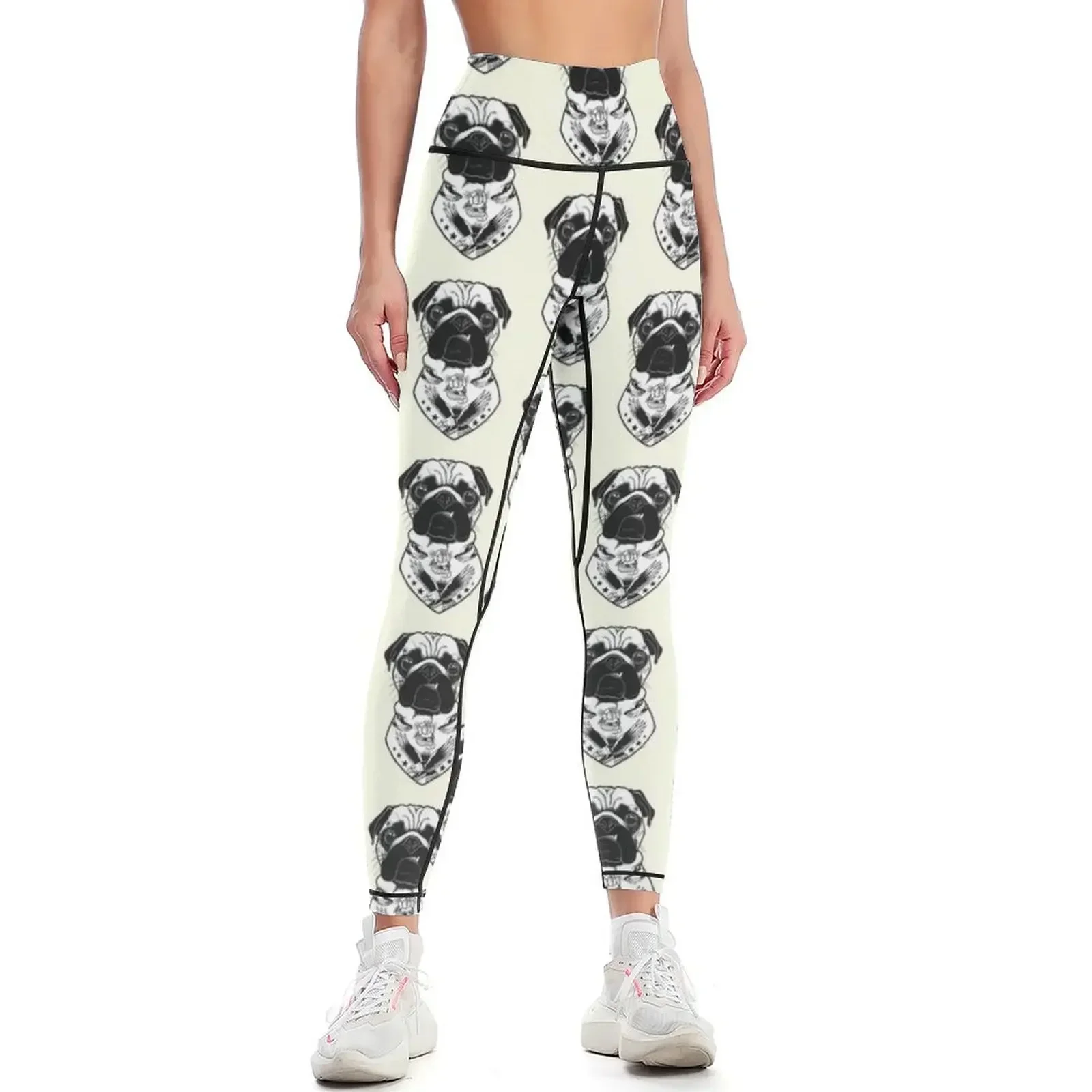 Tattooed Dog - Pug Leggings trousers push up tights for Training pants sport pants Womens Leggings
Tattooed Dog - Pug Leggings trousers push up tights for Training pants sport pants Womens Leggings
