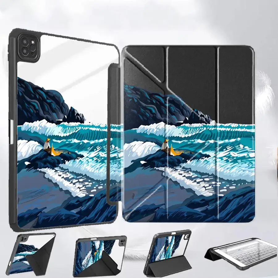 Ocean Wave Holder Cover Tablet Case For iPad Pro 11th 10th 9th 8th 7th 12.9inch Pro 2025 Mini 6 7 Air 4 5 M3 M2 M4 11inch
Ocean Wave Holder Cover Tablet Case For iPad Pro 11th 10th 9th 8th 7th 12.9inch Pro 2025 Mini 6 7 Air 4 5 M3 M2 M4 11inch