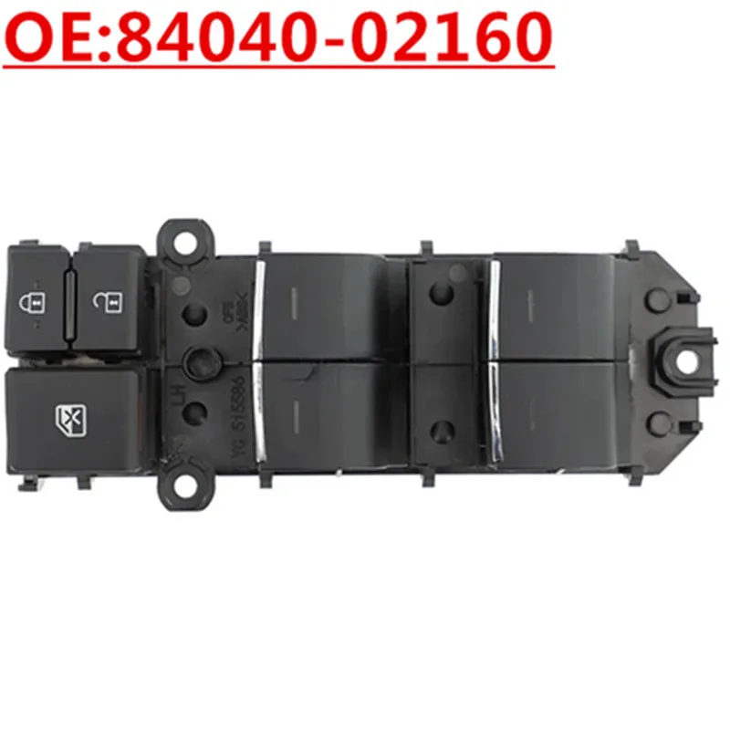 OE:84040-02160 Главный переключатель управления стеклоподъемниками для Toyota Corolla
OE:84040-02160 Главный переключатель управления стеклоподъемниками для Toyota Corolla