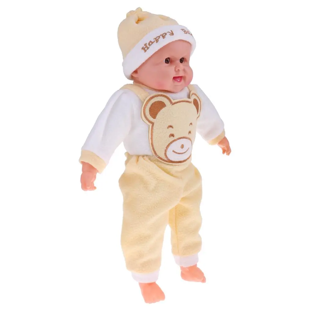 52cm Vinyl Baby Doll Lifelike Soft Body Nursery Pretend Play Children’s Toy for Boy Infant Toy and Kids Toy
52cm Vinyl Baby Doll Lifelike Soft Body Nursery Pretend Play Children’s Toy for Boy Infant Toy and Kids Toy