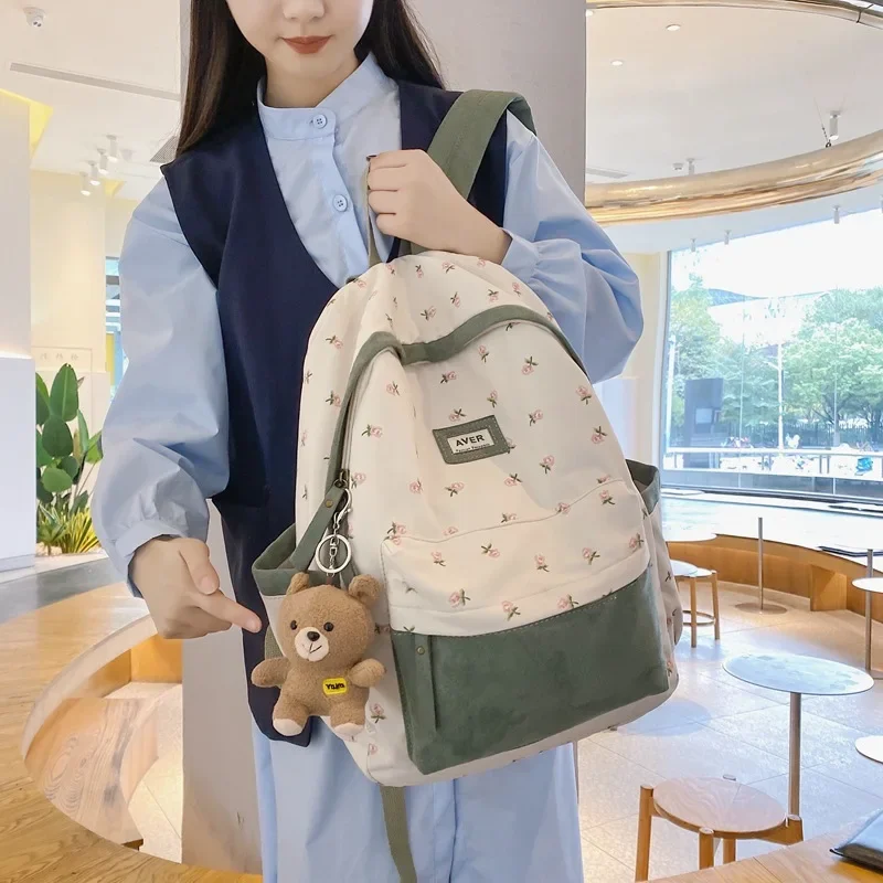 Fashion Lady Kawaii Pattern Nylon Bag Trendy Female Laptop Cute Flannel Backpack Travel Women Student Backpack Girl College Bags
Fashion Lady Kawaii Pattern Nylon Bag Trendy Female Laptop Cute Flannel Backpack Travel Women Student Backpack Girl College Bags