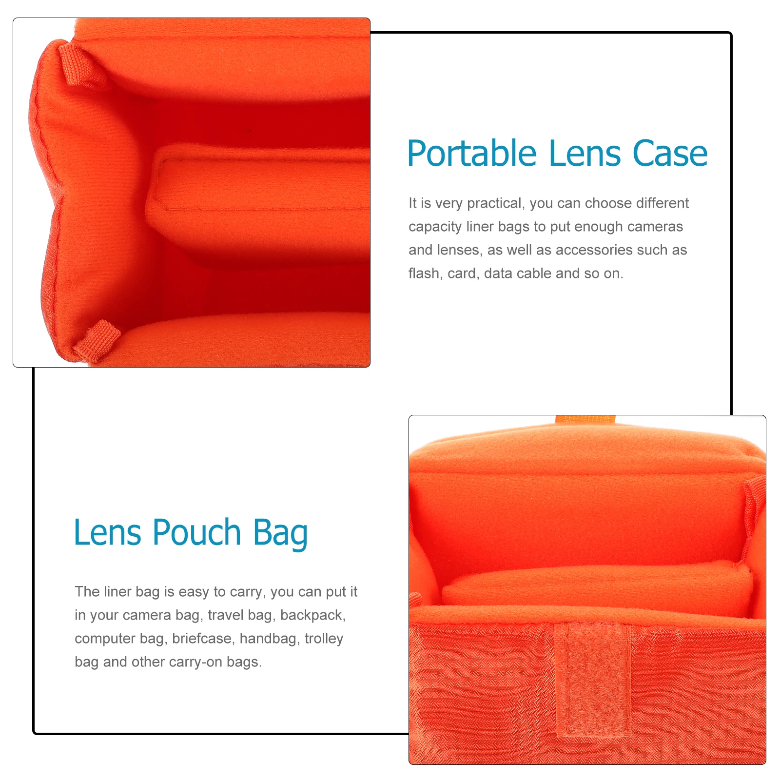 Lens Protector Compact Custodia Fotocamera Portable Case Water Resistant Bag Accessories Camera Lens Pouch
Lens Protector Compact Custodia Fotocamera Portable Case Water Resistant Bag Accessories Camera Lens Pouch