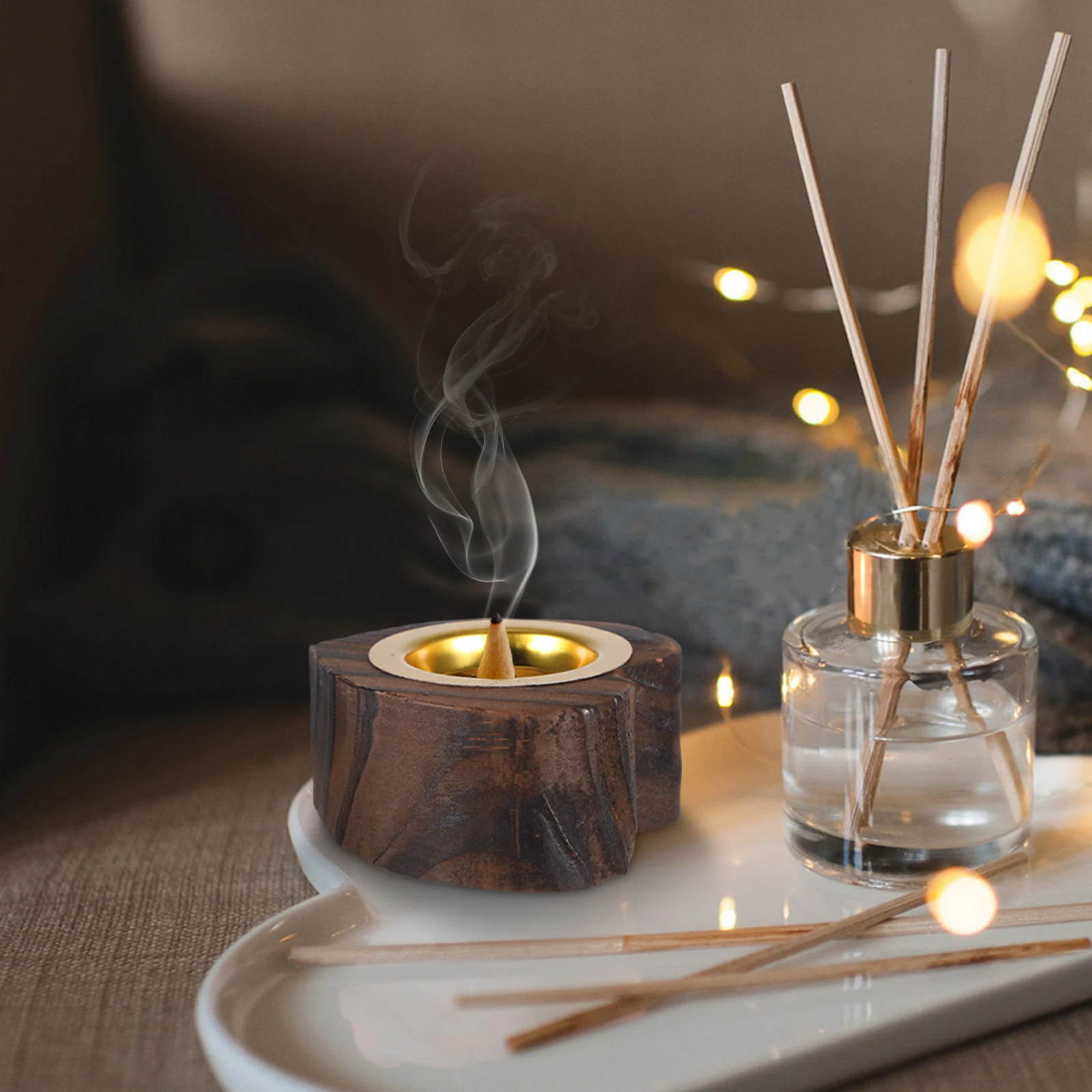 Wooden Aromatherapy Burner Heart Shaped Vintage Incense Holder Censer for Cone Stick Storage Tray Decorative Container
Wooden Aromatherapy Burner Heart Shaped Vintage Incense Holder Censer for Cone Stick Storage Tray Decorative Container