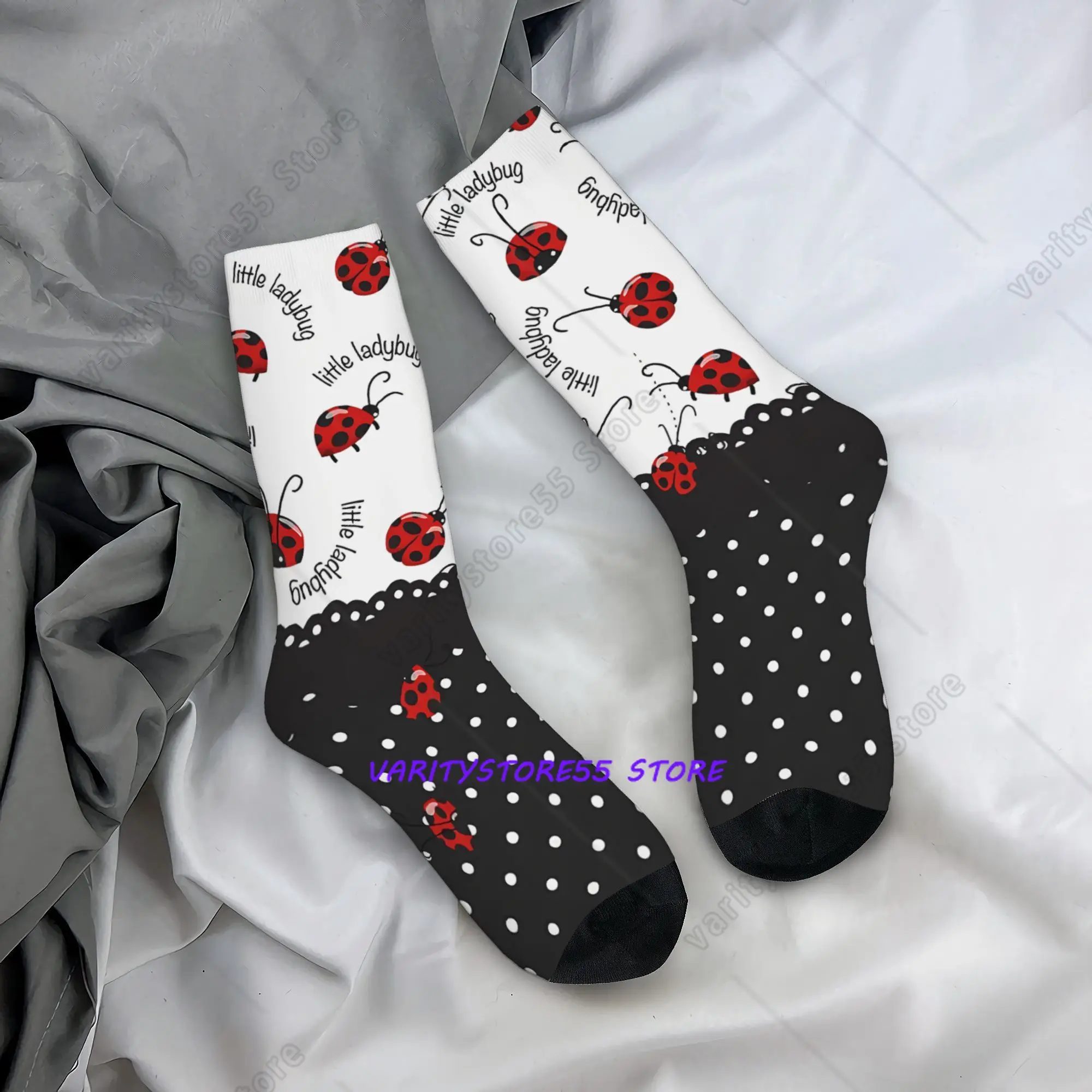 Ladybug Print Adult Stockings Spring Leisure Comfortable Socks Printed Running Sports Non-Slip Socks
Ladybug Print Adult Stockings Spring Leisure Comfortable Socks Printed Running Sports Non-Slip Socks