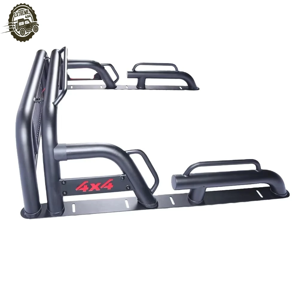 Universal Pickup Roll Bar 4x4 Off Road Anti-Roll Bar Heavy Duty Sports Bar Truck Bed Roll Cage for Pickup Truck Accessories
Universal Pickup Roll Bar 4x4 Off Road Anti-Roll Bar Heavy Duty Sports Bar Truck Bed Roll Cage for Pickup Truck Accessories