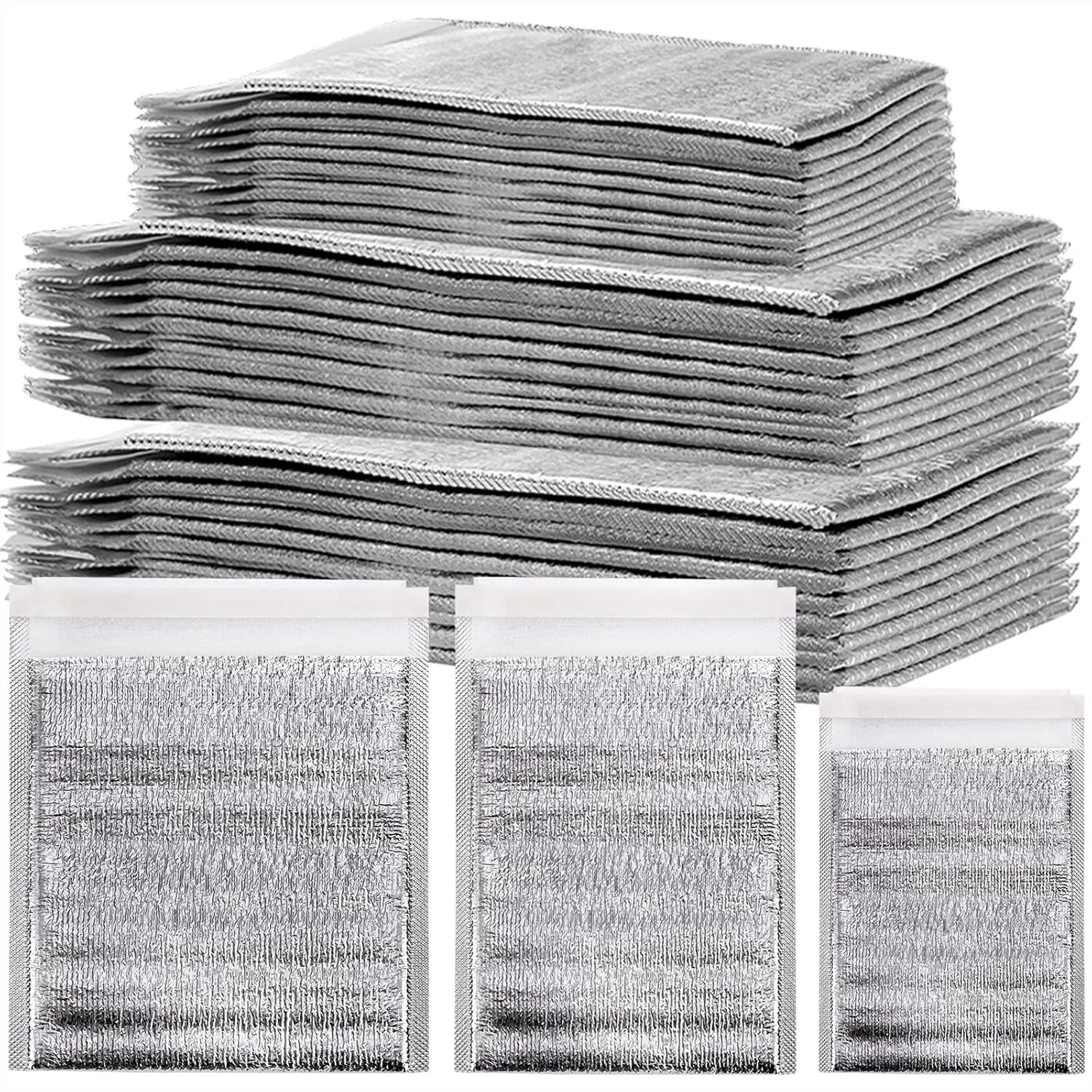 30 Pack Reusable Insulation Bags, Thermal Box Liners for Cold and Hot Food, Insulated Shipping Mailers Envelope Waterproof 3
30 Pack Reusable Insulation Bags, Thermal Box Liners for Cold and Hot Food, Insulated Shipping Mailers Envelope Waterproof 3