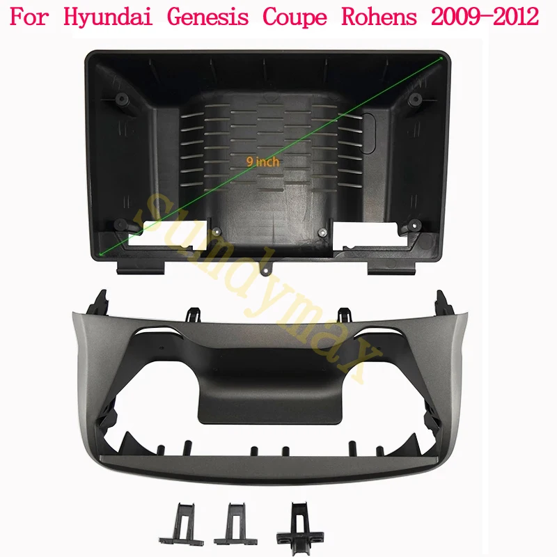 9 inch 2 Din Car Radio Fascia Frame For Hyundai Genesis Coupe Rohens 2009-2012 big screen car Radio Dash Fitting Panel Kit
9 inch 2 Din Car Radio Fascia Frame For Hyundai Genesis Coupe Rohens 2009-2012 big screen car Radio Dash Fitting Panel Kit