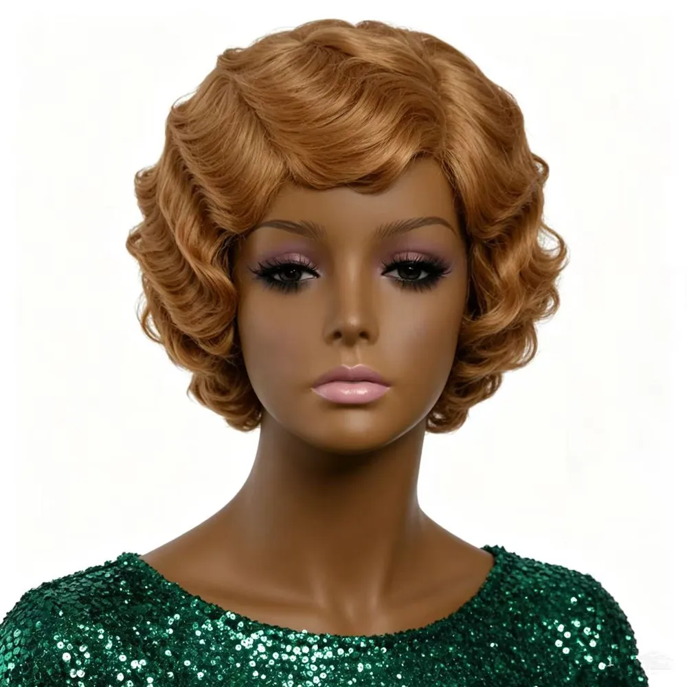 Short Finger Wave Wig Red Synthetic Wigs for Women Vintage Flapper 1920s Style Heat Resistant for Cosplay Party Daily Use Wig
Short Finger Wave Wig Red Synthetic Wigs for Women Vintage Flapper 1920s Style Heat Resistant for Cosplay Party Daily Use Wig