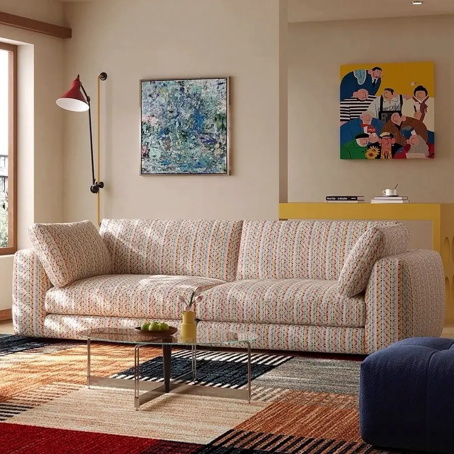 Small apartment homestay straight row linen sofa removable and washable cotton and linen Rhine sofa
Small apartment homestay straight row linen sofa removable and washable cotton and linen Rhine sofa