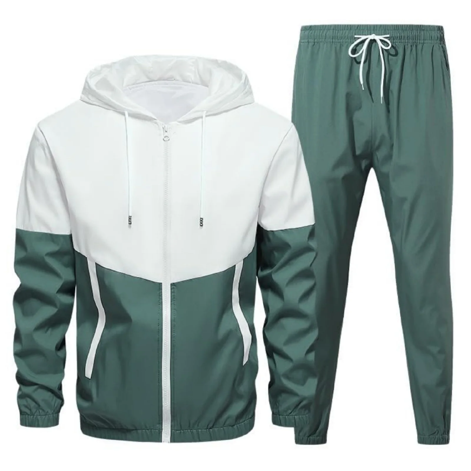 Spring Autumn Men Tracksuit Casual Set Mens Joggers Hooded Lightweight Sportswear Jackets Pants 2 Piece Sets Running Sports Suit
Spring Autumn Men Tracksuit Casual Set Mens Joggers Hooded Lightweight Sportswear Jackets Pants 2 Piece Sets Running Sports Suit