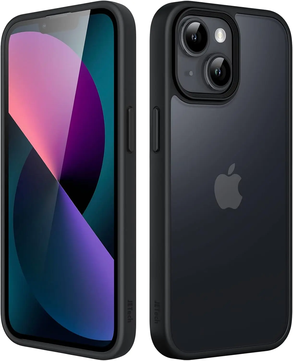 Matte Shockproof Case for iPhone 13 6.1-Inch, Military Drop Protection, Anti-Fingerprint Black Cover
Matte Shockproof Case for iPhone 13 6.1-Inch, Military Drop Protection, Anti-Fingerprint Black Cover