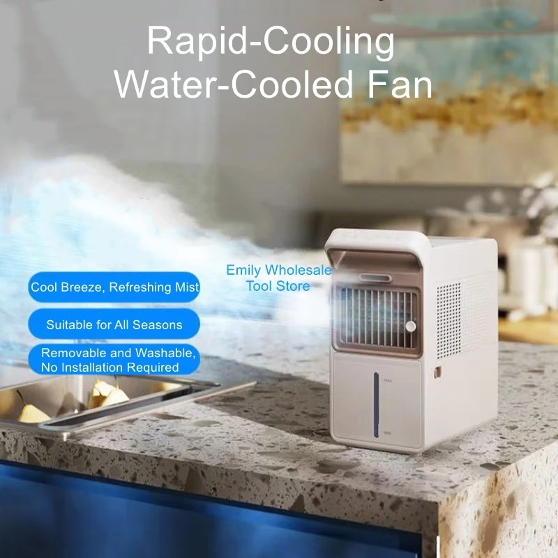 Kitchen Ice Mist Fan—Specialized Electric Fan for Home Use, Grease-Resistant and Cooling, Non-Wall-Mounted, Water-Cooled
Kitchen Ice Mist Fan—Specialized Electric Fan for Home Use, Grease-Resistant and Cooling, Non-Wall-Mounted, Water-Cooled