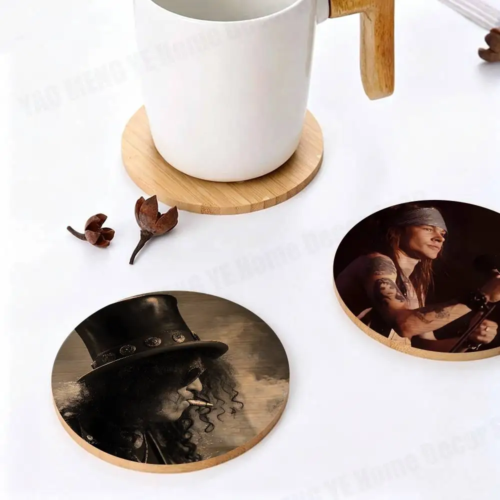 Band G-Guns N R-Roses Round Wooden Coasters For Cute Design Suitable for Drinks Tea Coffee Home Gift Choice Holiday
Band G-Guns N R-Roses Round Wooden Coasters For Cute Design Suitable for Drinks Tea Coffee Home Gift Choice Holiday
