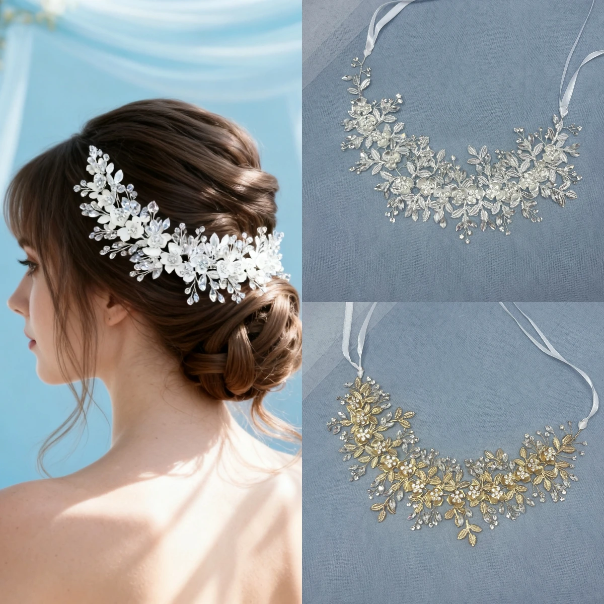 Handmade Fashion Rhinestone Hair Vine Headband Flower Hairband Tiara Bridal Wedding Hair Accessories Jewelry Hair Vine Headband
Handmade Fashion Rhinestone Hair Vine Headband Flower Hairband Tiara Bridal Wedding Hair Accessories Jewelry Hair Vine Headband