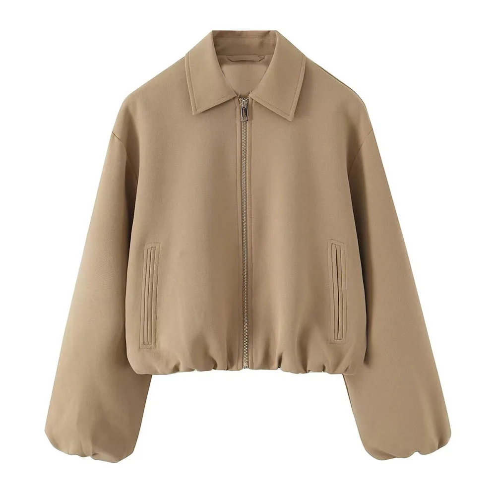 DiYiG ЖЕНЩИНА 2025 Осень и зима Новая модная трехцветная куртка с объемными рукавами Пальто Шикарный повседневный топ на молнии с лацканами Верхняя одежда Mujer
DiYiG ЖЕНЩИНА 2025 Осень и зима Новая модная трехцветная куртка с объемными рукавами Пальто Шикарный повседневный топ на молнии с лацканами Верхняя одежда Mujer