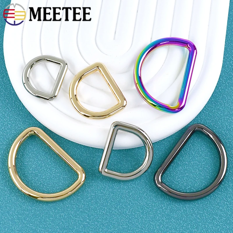 10Pcs 10-50mm D Ring Metal Buckles for Bag Strap Webbing Clasp Pet Collar Keyring Connector Hook Belt Loop Hardware Accessories
10Pcs 10-50mm D Ring Metal Buckles for Bag Strap Webbing Clasp Pet Collar Keyring Connector Hook Belt Loop Hardware Accessories