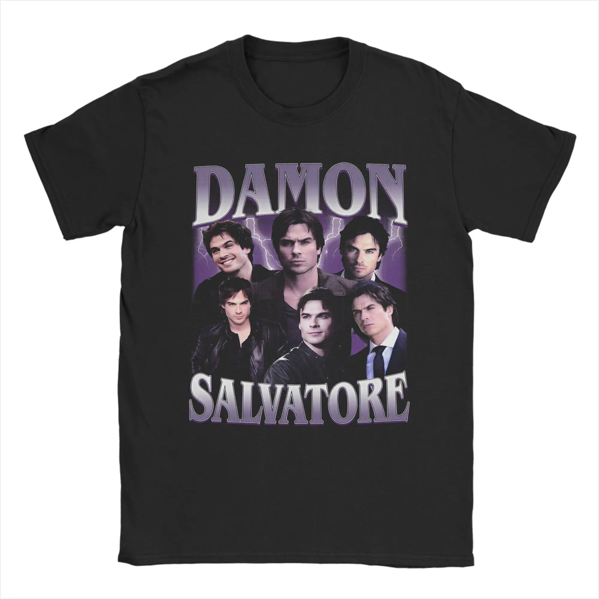 TV Series T Shirts merchandise Classic Men T-Shirts The Vampire Diaries Damon Salvatore Funny Cotton Tee Shirt Short Sleeve
TV Series T Shirts merchandise Classic Men T-Shirts The Vampire Diaries Damon Salvatore Funny Cotton Tee Shirt Short Sleeve
